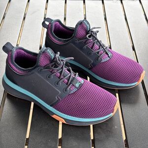 Kuru Atom Purple Walking Running Comfort Shoes Sneaker Women Size 8 Minimal Wear
